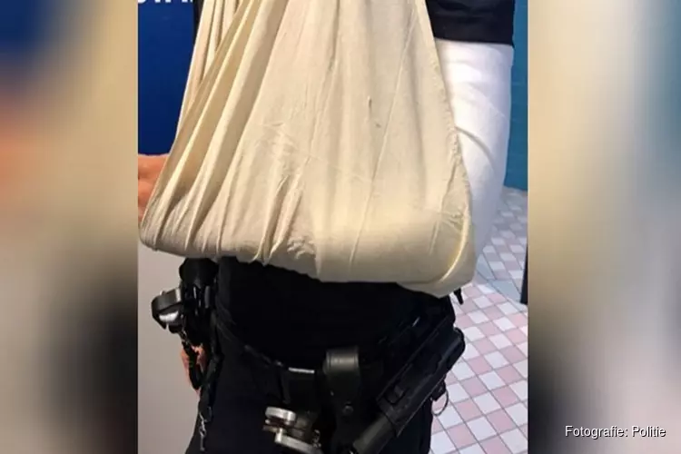 Rotterdamse agent breekt arm bij arrestatie