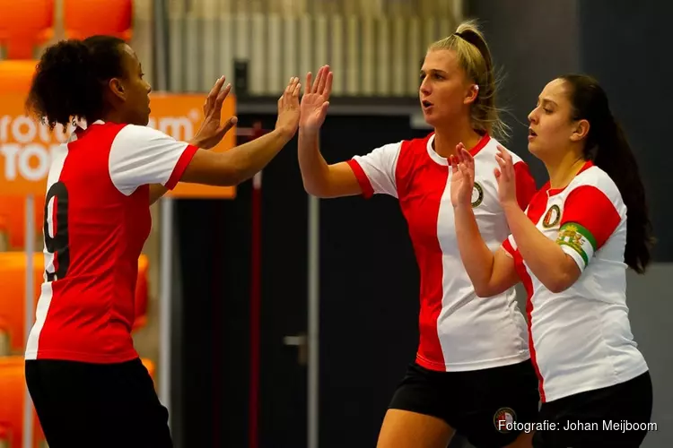 Vrouwen Feyenoord Futsal ontvangen vrijdag Os Lusitanos