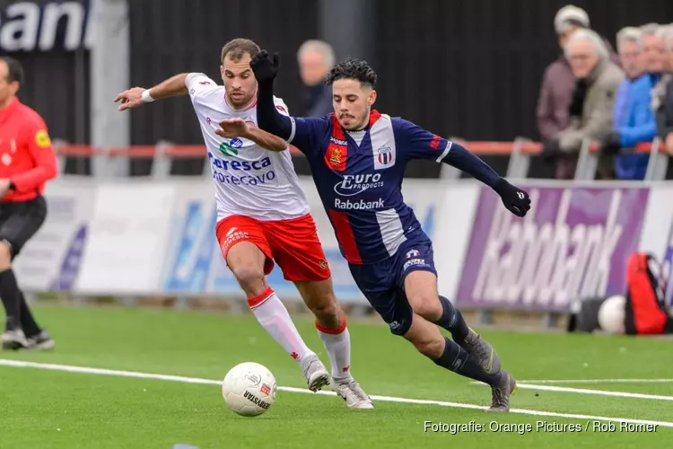 Invaller Waandels helpt Noordwijk langs Excelsior Maassluis