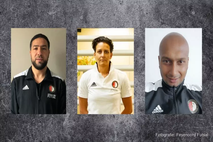 Feyenoord Futsal door met hoofdtrainers heren en damesselectie