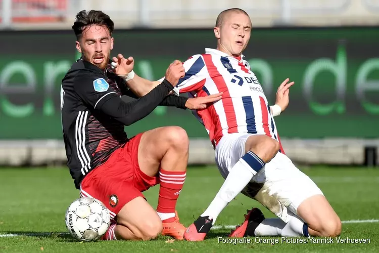 Feyenoord na rust overtuigend langs Willem II