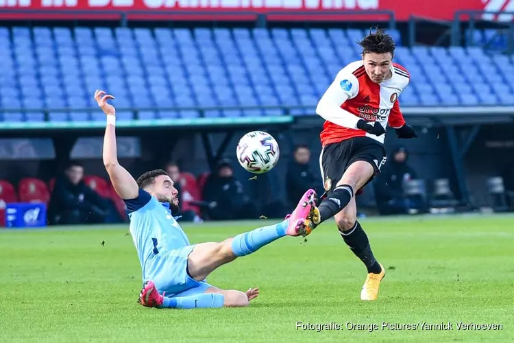 Feyenoord komt goed weg met gelijkspel tegen FC Utrecht