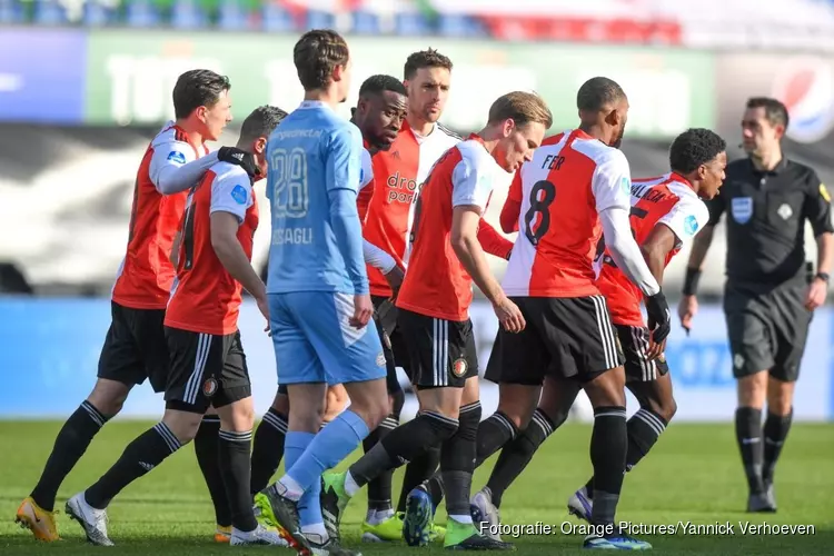 Feyenoord staat er weer in topper tegen PSV