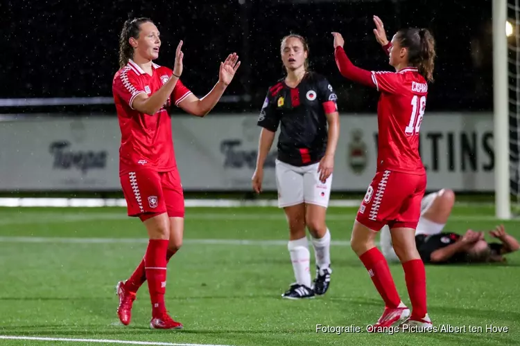 Kalma op schot voor FC Twente vrouwen in zevenklapper tegen Excelsior