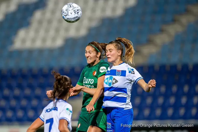 Koploper PEC Zwolle brengt Feyenoord eerste nederlaag toe