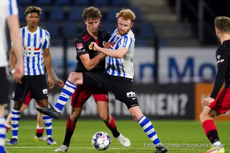 FC Eindhoven met stip naar top vijf na ruime winst op Excelsior