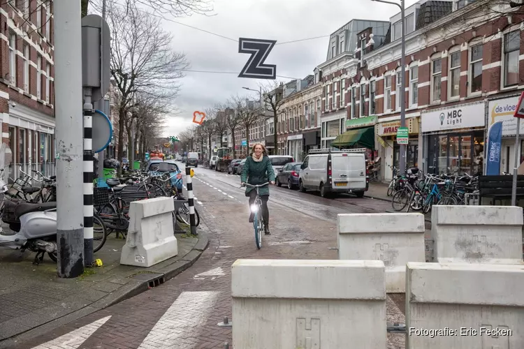 Ruimte voor fietsers op Zwart Janstraat