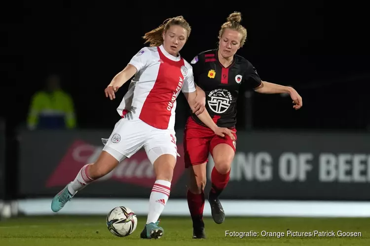 Ajax Vrouwen door nipte winst op Excelsior naar bekerfinale