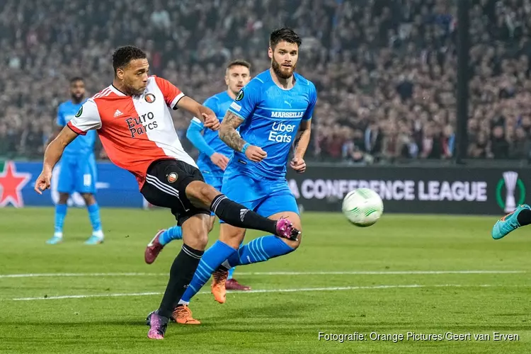 Feyenoord in enerverend duel langs Olympique Marseille