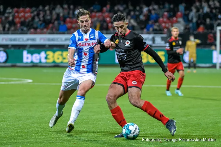 SC Heerenveen wint nipt bij Excelsior