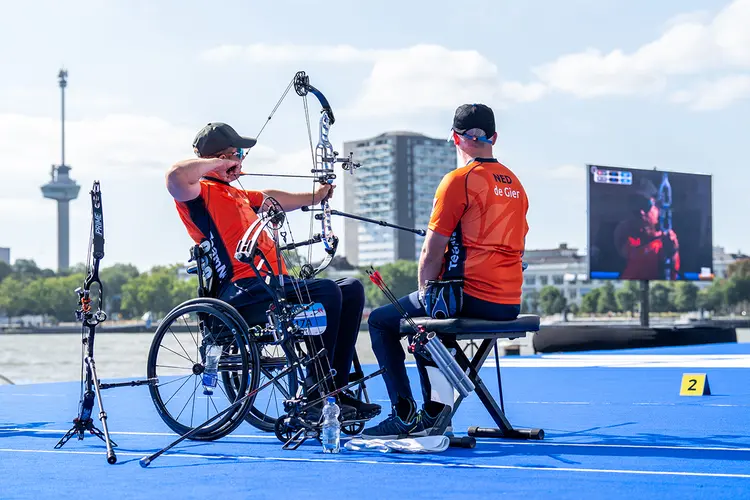 Boogschutters schieten op EK naar historisch brons