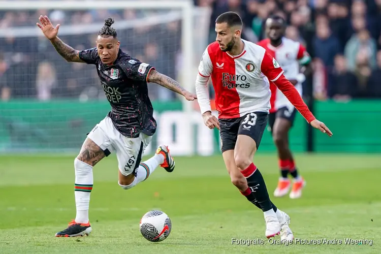 Feyenoord pakt KNVB-beker na nipte winst op NEC