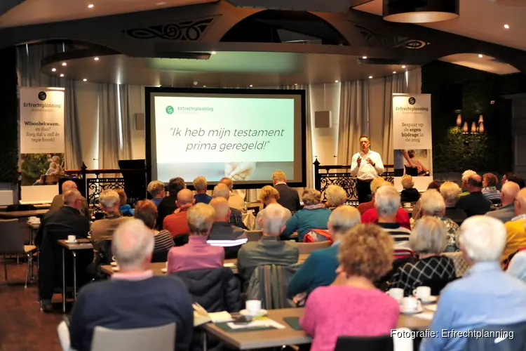 Gratis lezing over het testament en levenstestament in Rijnsburg