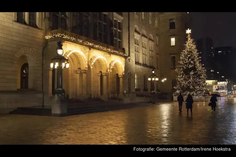 Ontsteking kerstboomlichtjes