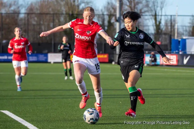 AZ Vrouwen nipt onderuit tegen Feyenoord